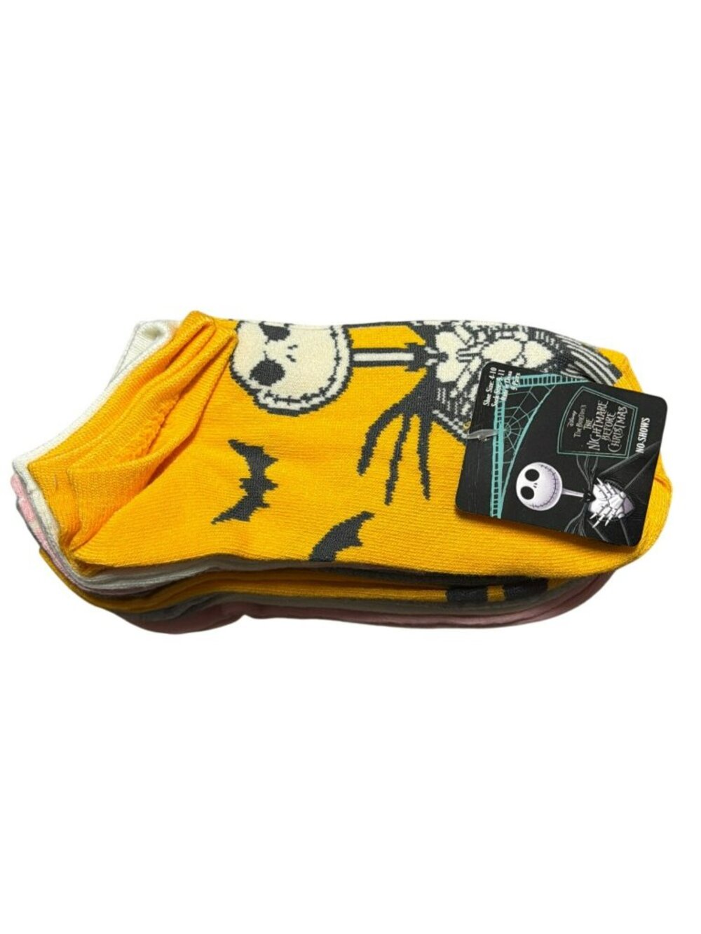9 Pairs Disney The Nightmare Before Christmas Womens No-Show Socks New